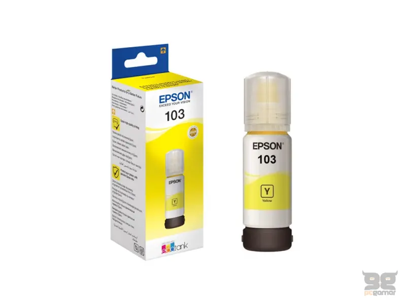 103 EcoTank Yellow ink bottle