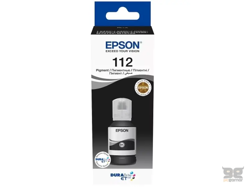 112 EcoTank Pigment Black ink bottle