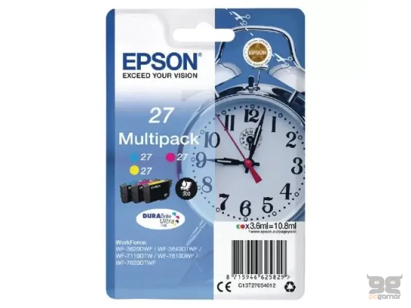 Multipack 3-colour 27 DURABrite Ultra Ink