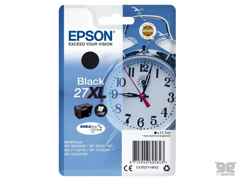 Ink Jet Br. 27XL, Black, 17,7ml