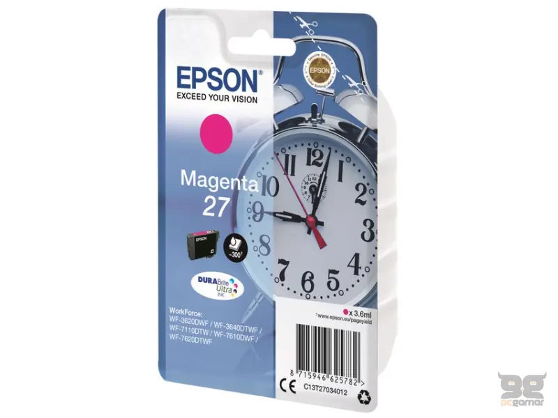 EPSON T2703 magenta kertridž 