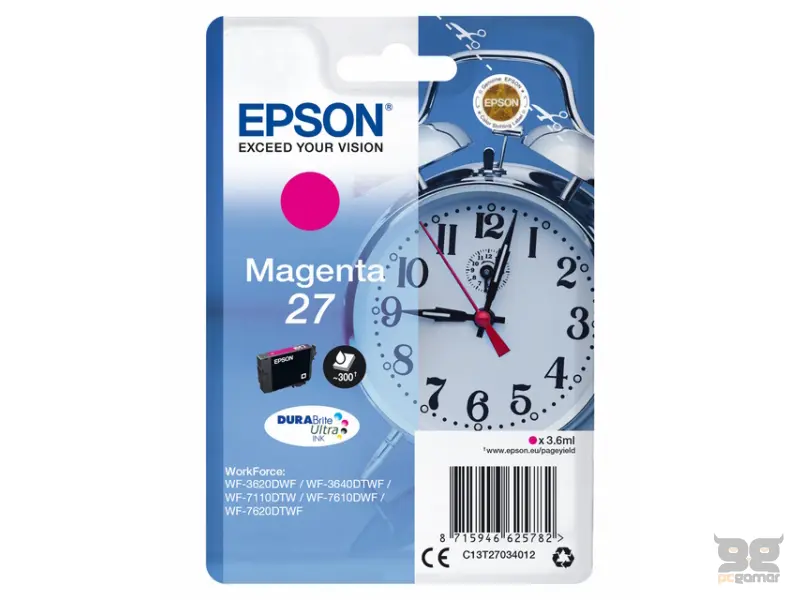 EPSON T2703 magenta kertridž 