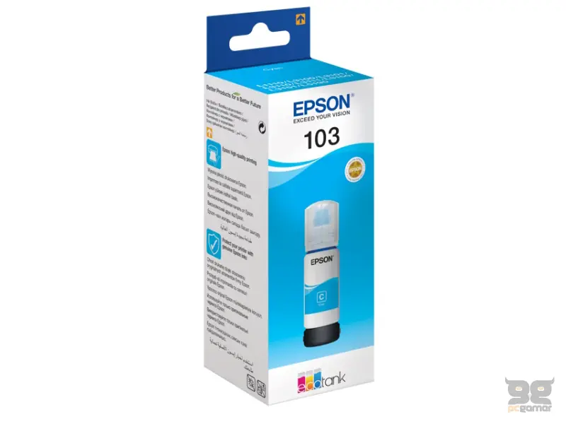 EPSON 103 cyan mastilo 