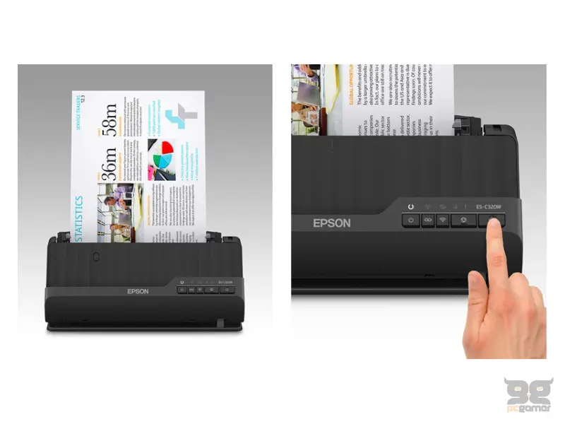 EPSON ES-C320W A4 Wi-Fi skener 