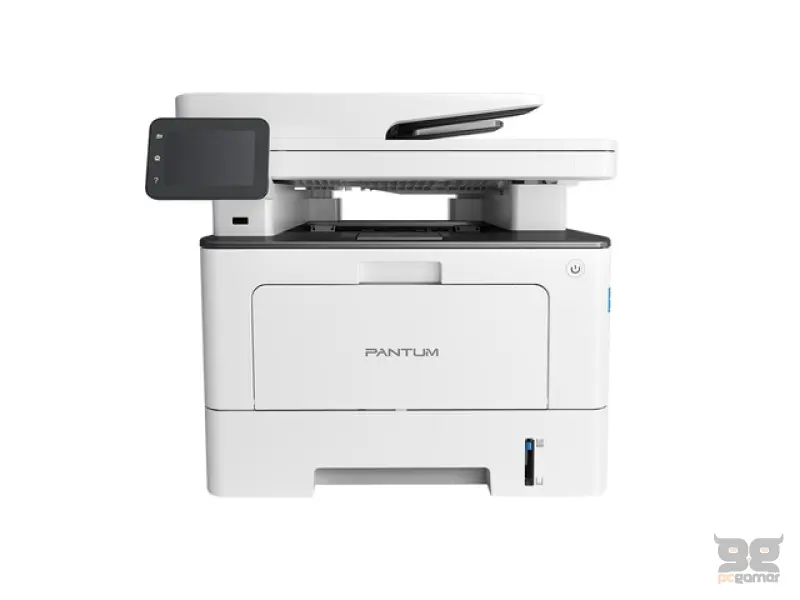 Pantum LASER Mono MFP BM5115FDW print 42ppm, 3.5" touch screen, 1200x1200dpi, Copy 42cpm, , Scan 25ppm (Scan to PC, E-mail, Fax, FTP, thumb drive, IOS/Android), CPU 1.2GHz, 512MB, ADF 50-sheet, Input tray 250-sheet, Output tray 150-sheet + Multipurpose tray 60-sheet, Duplex, Network, Wireless, NFC, monthy up to 100000 pages (toneri