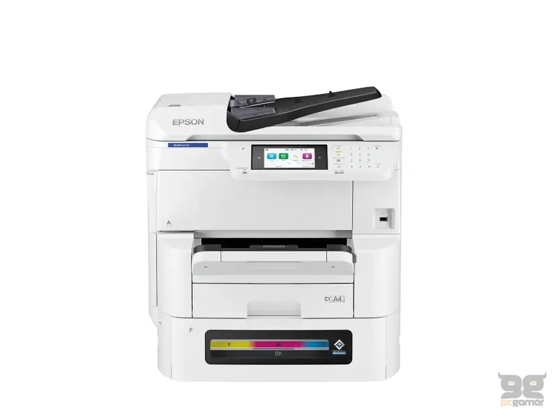 Epson Štampač WorkForce Pro EM-C8100RDWF (NEW RIPS) 4 in 1 (A3 Color) --- (Print, Scan, Copy, Fax), WRLS, Duplex, ADF, Print 25/24 ppm, Fioka 1 (250 listova A4) + 85 listova RASF, Ink capacity; Black 20K pages, Color 20K pages
