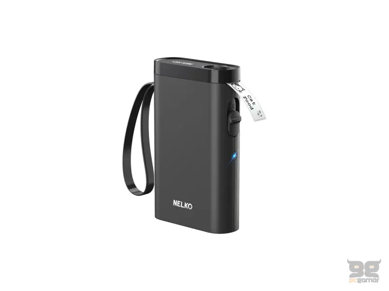 Nelko Thermal Label Printer P21 BlackCharger w/Cable B