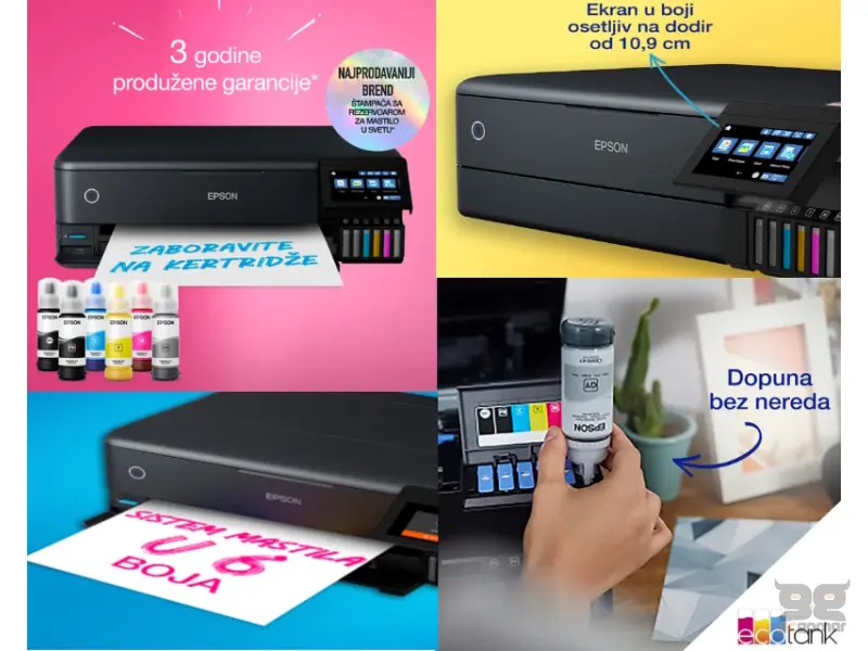 EPSON L8180 EcoTank A3 ITS (6 boja) Photo multifunkcijski štampač 