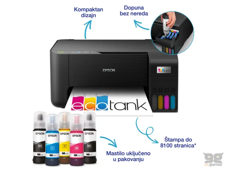 EPSON L3230 EcoTank ITS multifunkcijski inkjet štampač 
