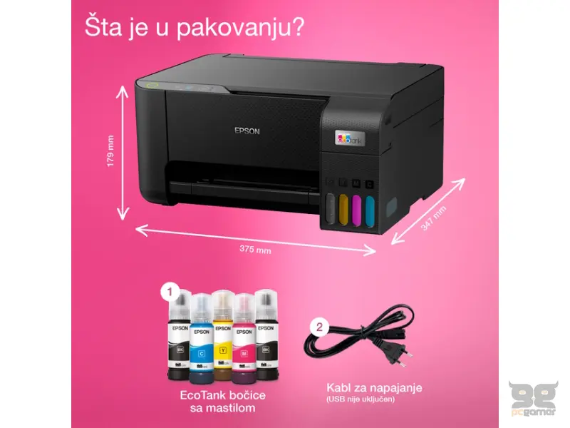 EPSON L3230 EcoTank ITS multifunkcijski inkjet štampač 