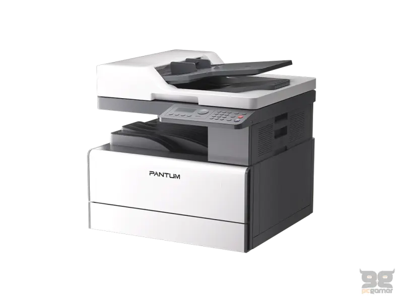 Pantum LASER Mono MFP BM320ADN, Print 26 ppm A4 / 15 ppm A3, Copy, Scan (Scan to PC, Email, FTP, SMB, USB Flash Drive), Automatic Duplex Print/Scan, Processor 833 MHz, 1 GB DDR4, ADF 100 sheet, Input tray 250 sheet, 100 sheet multipurpose, Output tray 250 sheet, Network Ethernet, Optional Wi Fi, 4 line LCD, monthly up to 60 0