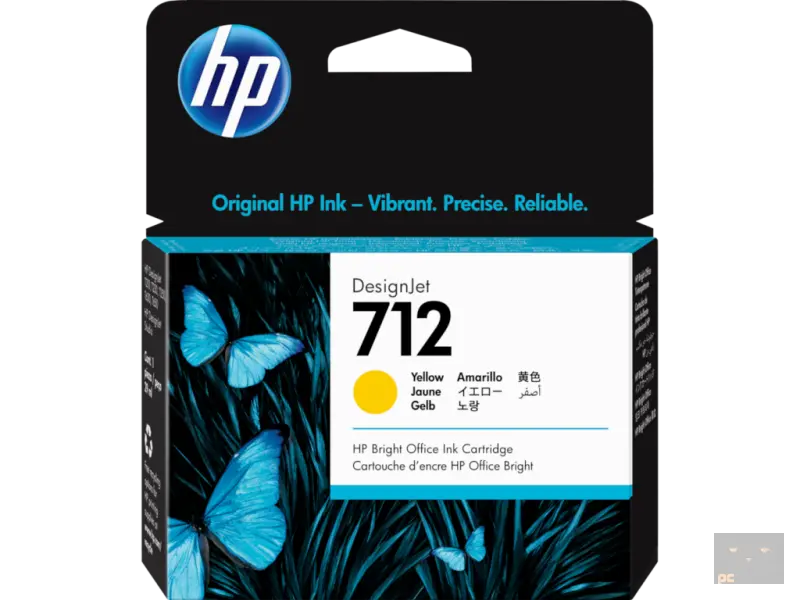 HP 712 29-ml Yellow DesignJet Ink Cartridge