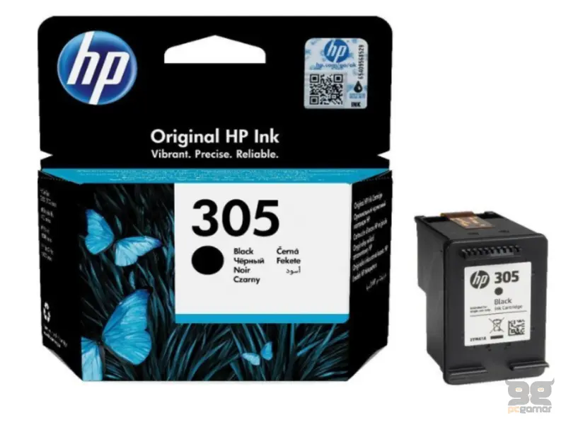 HP 305 Black Original Ink Cart ridge