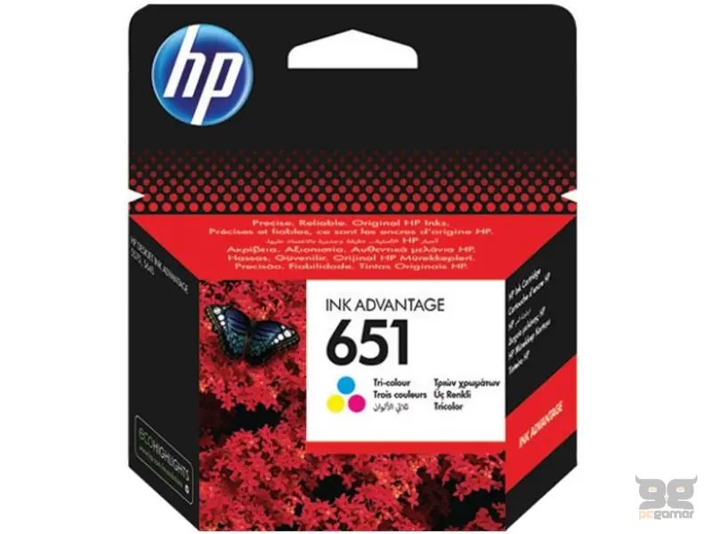 HP 651 Tri color ink advantageCartridge