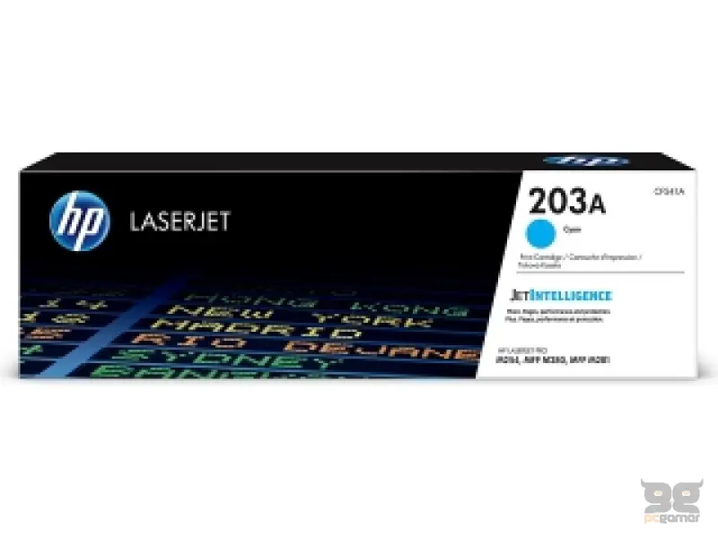 HP 203A Cyan Original LaserJet Toner Cartridge