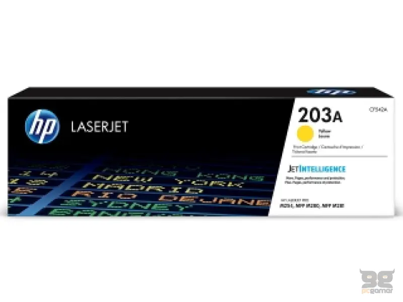 HP 203A Yellow Original LaserJet Toner Cartridge