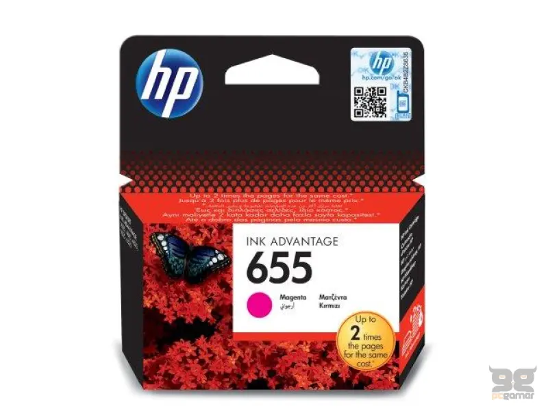 HP 655 Magent.Ink Cartr[CZ111AE], HP Deskjet Ink Advantage 3525, 4615, 4625, 5525, 6525 e-All-in-One