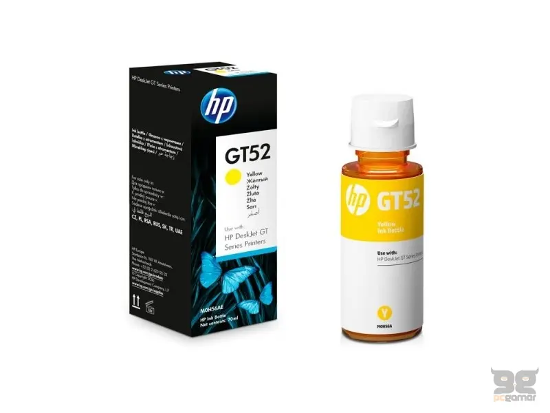 HP GT52 Yellow Original Ink Bottle--8000 pages za Cronos X30B9A