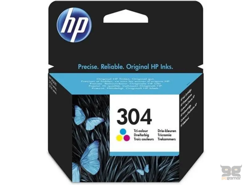 HP 304 Tri-color Original Ink Cartridge