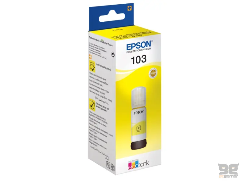 EPSON 103 žuto mastilo 