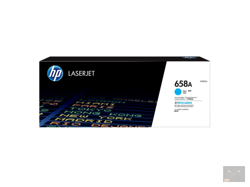 HP 658A Cyan Original LaserJet Toner Cartridge