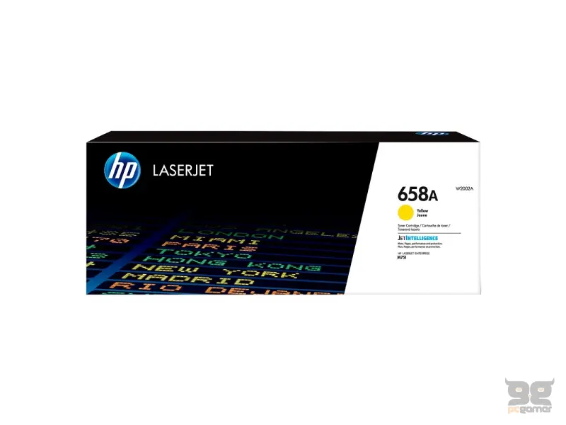 HP 658A Yellow Original LaserJet Toner Cartridge