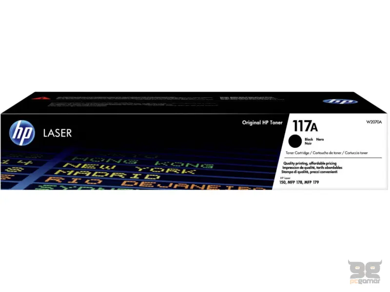 HP 117A Black Original Laser Toner Cartridge/5T