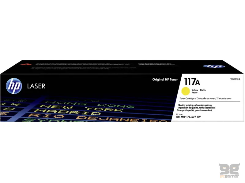 HP 117A Yellow Original Laser Toner Cartridge/5T