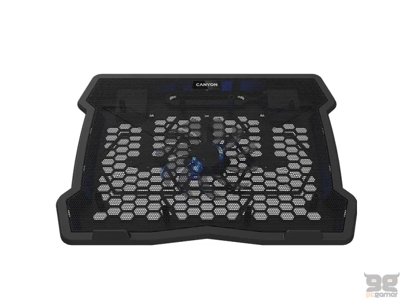 CANYON Cooling stand single fan NS02 with 2x2.0 USB hub