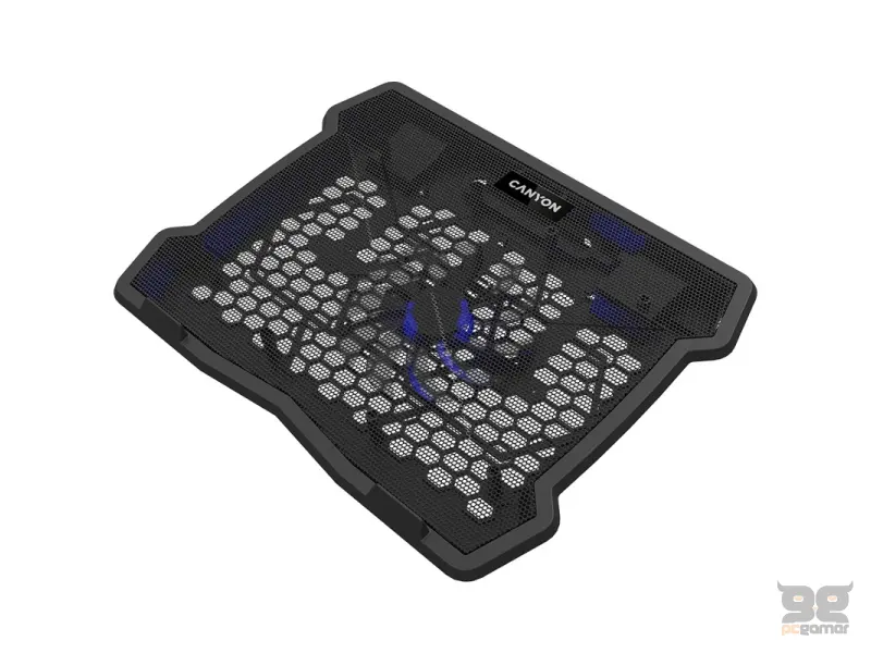 CANYON Cooling stand single fan NS02 with 2x2.0 USB hub