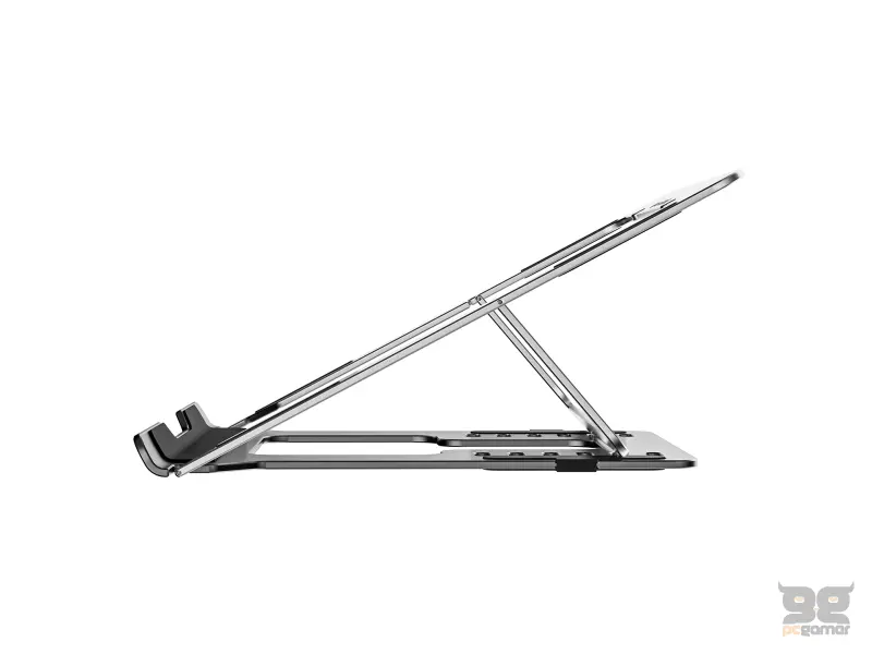 S-Link Notebook stand SL-AL11, 6-Steps, Foldable, Aluminium