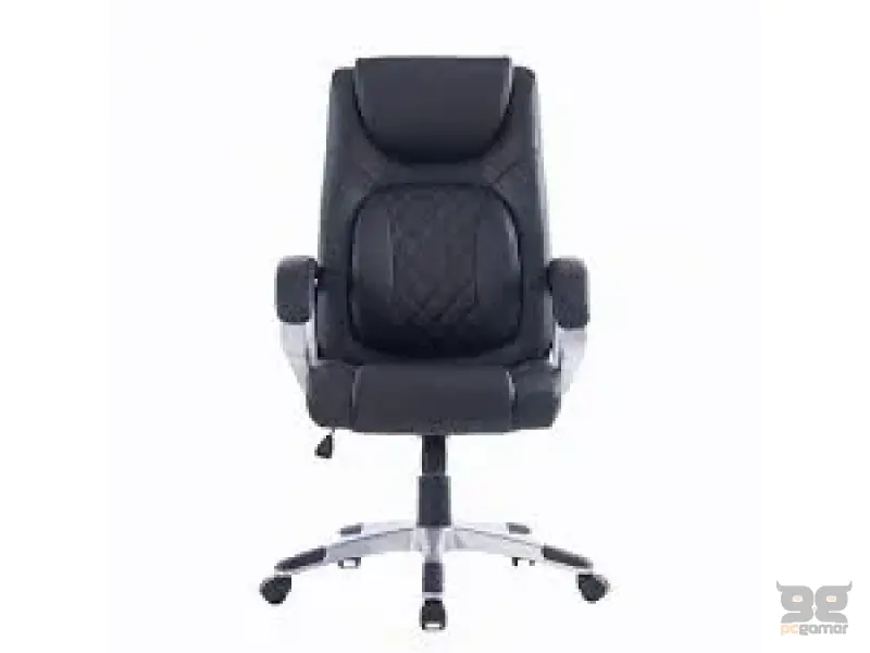 Element Office stolica RELIABLE, materijal PU Leather, boja black-silver, najveća dozvoljena masa 130kg