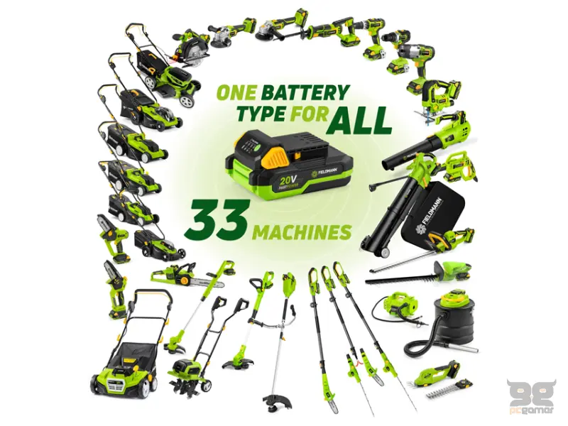 FIELDMANN FDUZ 79020 Baterija 20V Li-Ion 2000mAh 