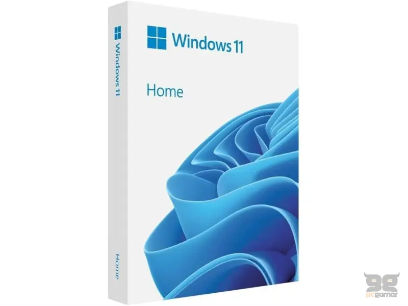 Microsoft Windows Home 11 64Bit English 1pk DSP DVD IS