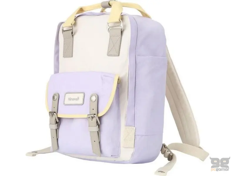 Himawari Laptop backpack 14"" 194L-3 purple-beige