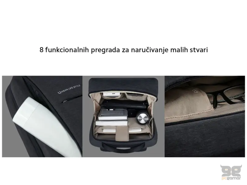 Mi City Backpack 2 (Dark Gray)