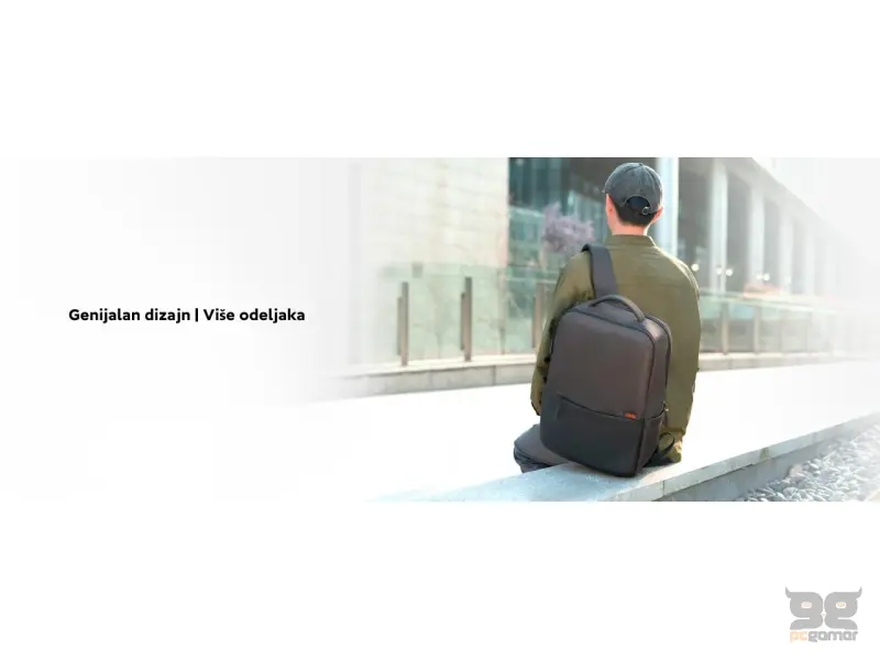 XIAOMI MI COMMUTER BACKPACK (LIGHT GREY)