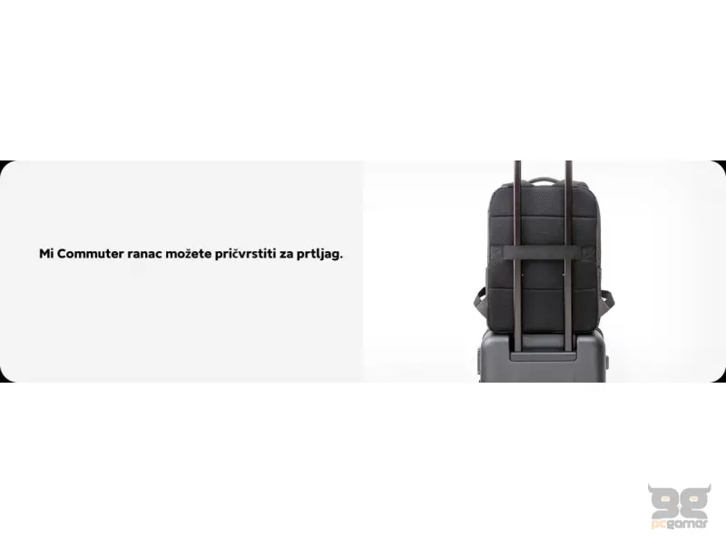XIAOMI MI COMMUTER BACKPACK (LIGHT GREY)
