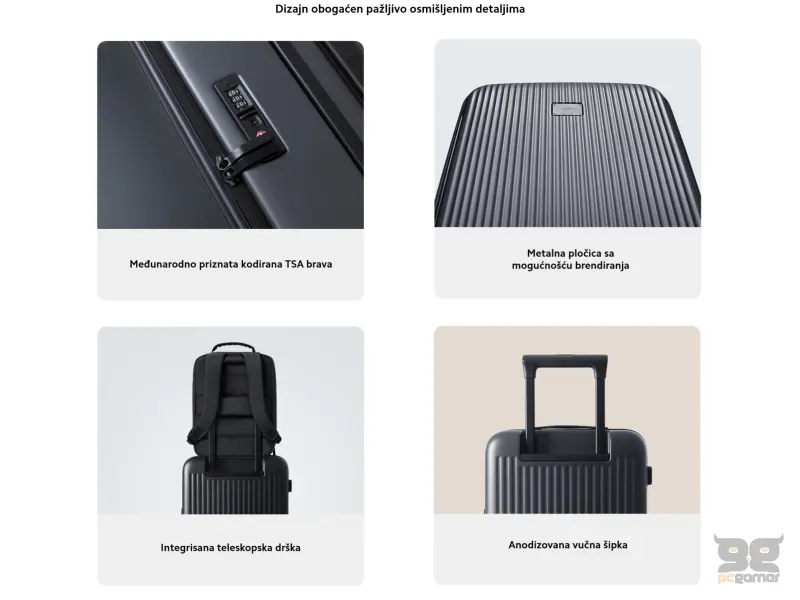 Xiaomi Front Opening Luggage 20"