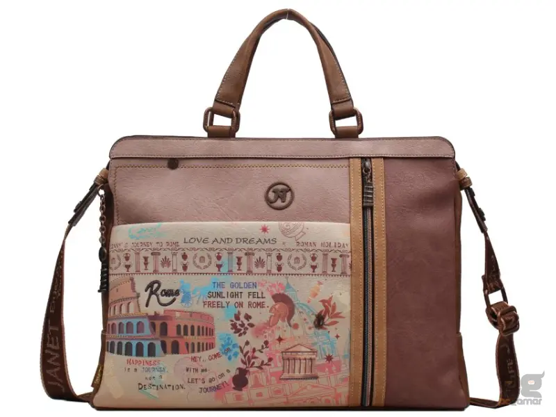 JANET J-020C A TOUR OF ROME Torba za laptop 