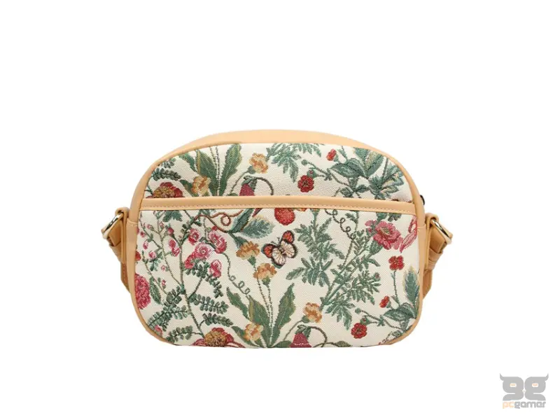 HENNEY BEAR H-1194 FLORAL SUMMER BEIGE Torba 