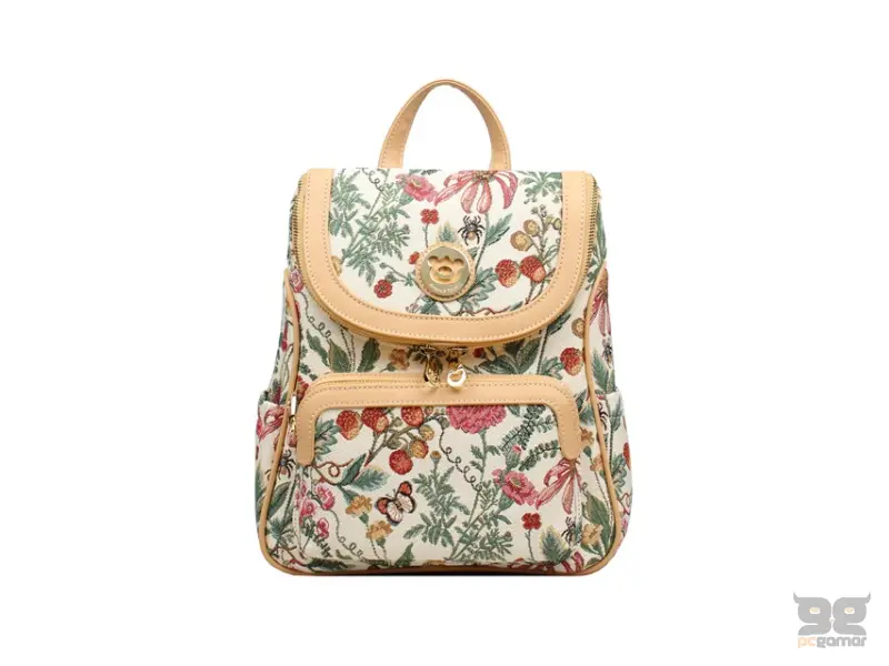 HENNEY BEAR H-1138 FLORAL SUMMER BEIGE Ranac 