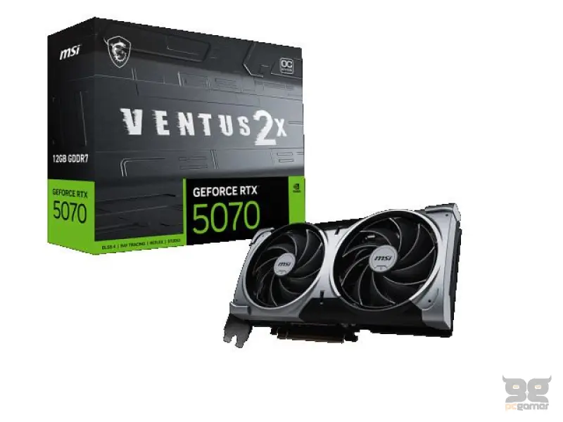 VGA MSI RTX 5070 12G VENTUS 2X OC