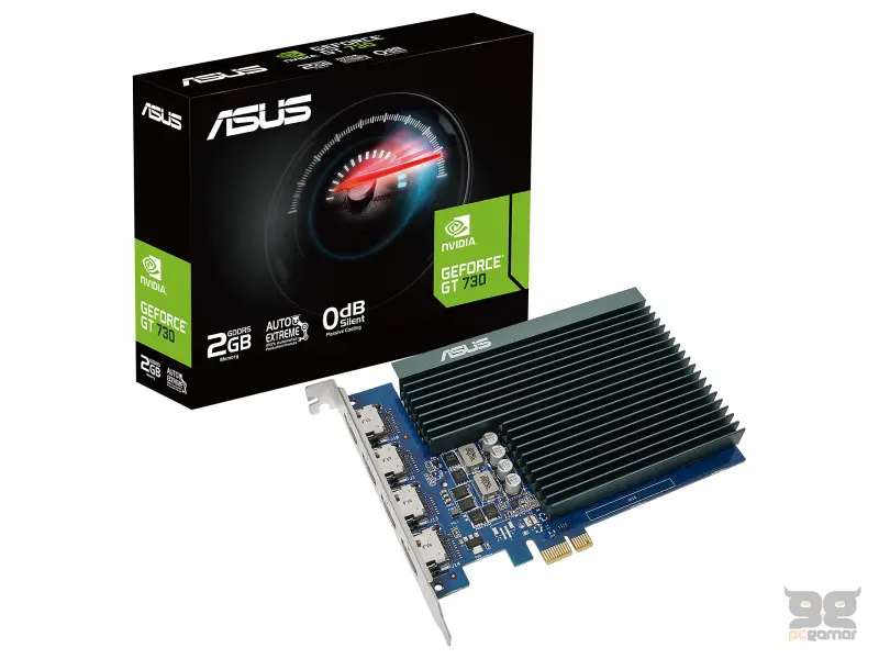 Asus VGA Nvidia GT 730 2GB DDR5 64-BIT, 4X HDMI