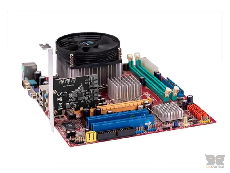 E-GREEN PCI-Express kontroler 2-port SATA III int. Kartica JMB582 Chipset 