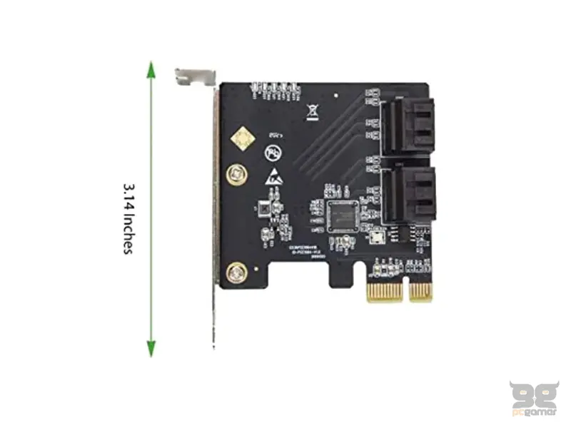 E-GREEN PCI-Express kontroler 4-port SATA III int. Kartica marvel 88SE9215 Chipset 