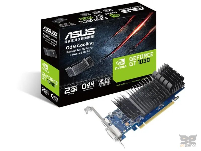 ASUS nVidia GeForce GT 1030 2GB 64bit GT1030-SL-2G-BRK 