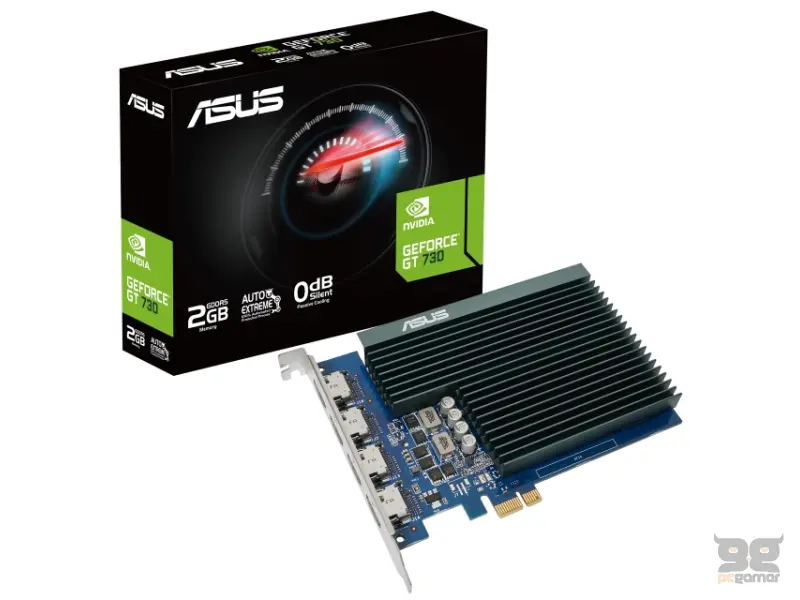 ASUS nVidia GeForce GT 730 2GB 64bit GT730-4H-SL-2GD5 