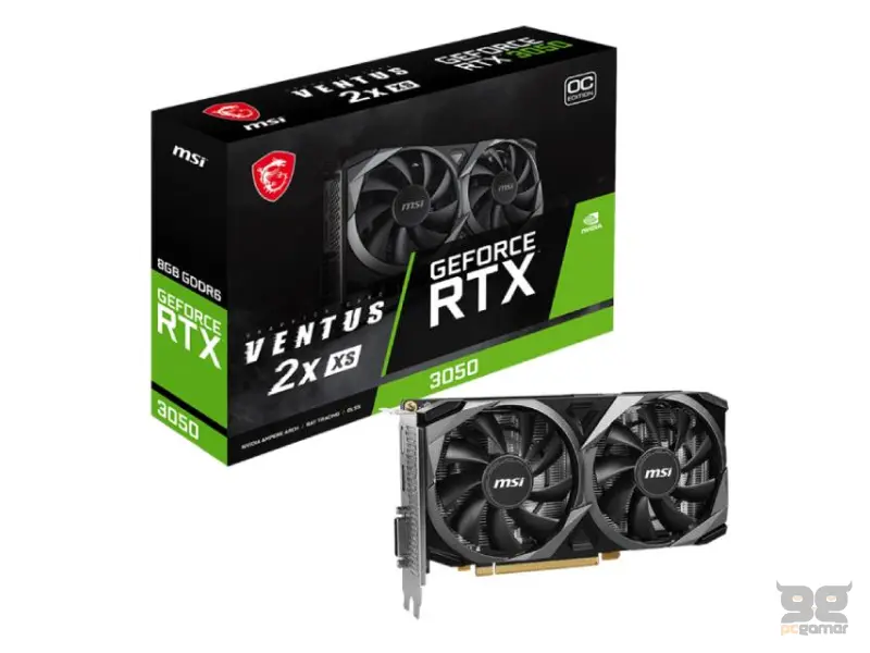 MSI GeForce RTX 3050 VENTUS 2X XS 8G OC 