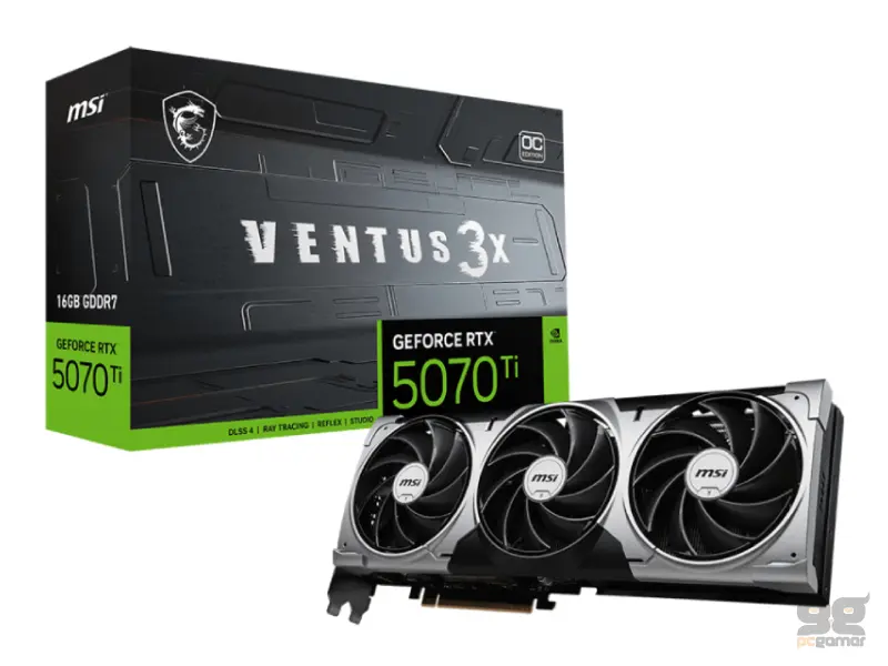 MSI GeForce RTX 5070 Ti 16G VENTUS 3X OC 